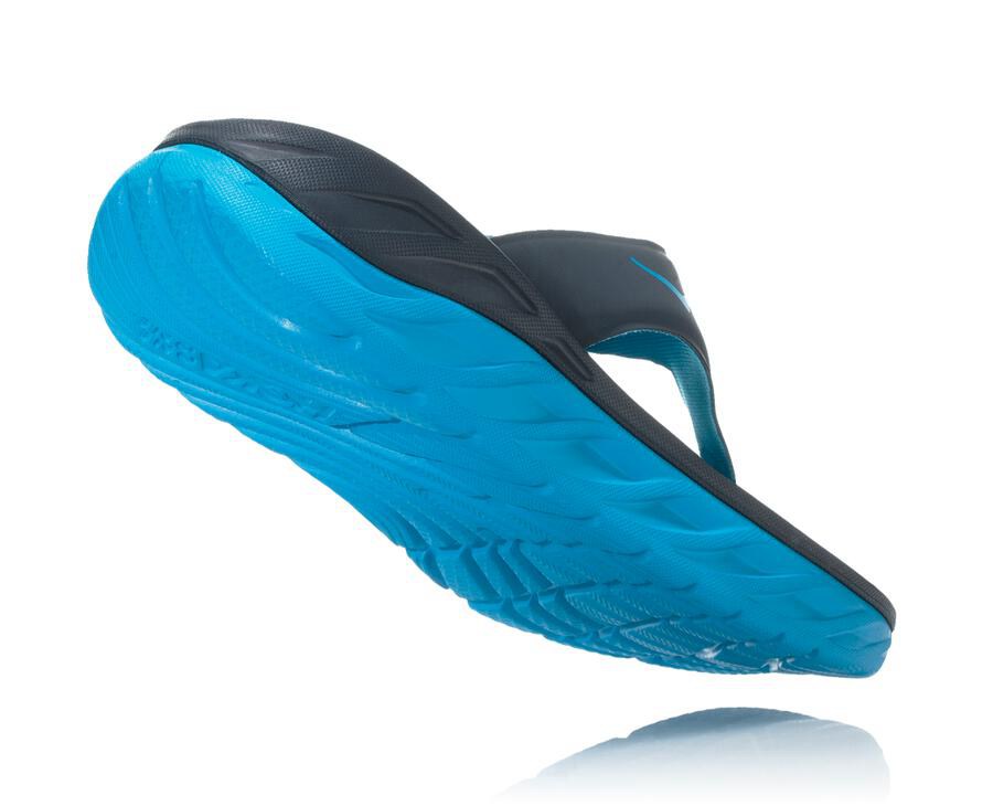 Sandale Hoka One One Ora Recovery Flip Femme - Bleu Marine - PMU-618279